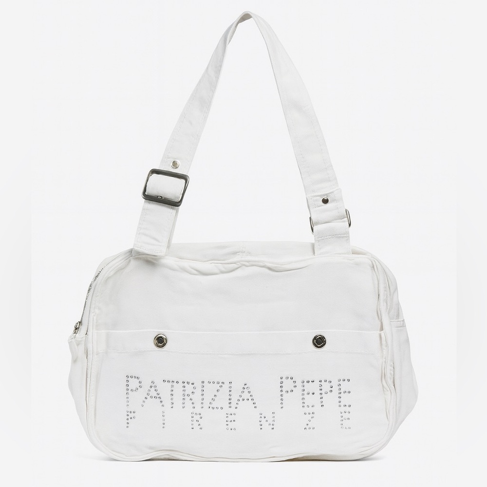 Patrizia Pepe White Shoulder Bag